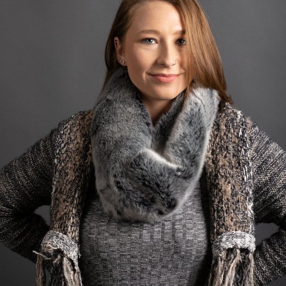 Fur Infinity Scarf - Picture 5 of 5